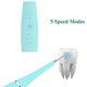 thumbnail image 4 of Eliminador de placa, limpiador de dientes recargable - 5 modos de limpieza - (Azul) Ormromra MZQ-0137, 4 of 7