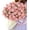 Pink, variant on Handmade Crochet Rose Bouquet Throw Blanket,Rose Bouquet Blanket,Flower Blanket Bouquet,for Her Girlfriend Mom Mother’s Day Valentine Wedding Anniversary Birthday