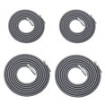 thumbnail image 1 of 4pcs Deck Chair Rope Deck Chair Accessories Chaise Longue Rope Chaise Elastic Rope (Grey), 1 of 3