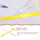 thumbnail image 5 of GOOHOCHY 2 reglas en forma de T, regla de doble escala, regla de medición de plástico, herramienta de medición, 5 of 8