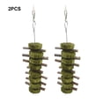 thumbnail image 3 of Greeniant 2 piezas de juguetes para masticar con forma de conejito y hámster, juguete para rechinar dientes naturales para mascotas pequeñas, Suministros de alimentación y agua para mascotas, 3 of 6
