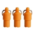 thumbnail image 1 of 3x tubo de identificación de perro mascota portátil, etiqueta de número de teléfono para gato, colgante de regalo para mascotas, previene Naranja Gloria Tubo de etiqueta de identificación de gato, 1 of 9