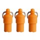 thumbnail image 1 of Tubo de identificación de perro Yuyangstore 3 uds Naranja, 1 of 8