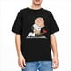 thumbnail image 5 of Camiseta para hombre Peanuts Charlie Brown y Snoopy Heart, camisetas de hip hop para playa, ropa de algodón con estampado vintage, talla grande 5XL, 5 of 5