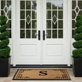 thumbnail image 3 of A1 Home Collections Natural Coir & Rubber Door Mat, Long-Lasting Entrance Doormats for Front Door, Thick & Non-Slip Durable Outdoor Entry Mat 30" x 48", 3 of 7