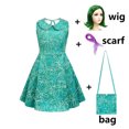 thumbnail image 3 of Disfraz de Cosplay de la película Inside Out2 Envy Disgust para niñas, sin mangas, para Halloween y Carnaval, 3 of 5