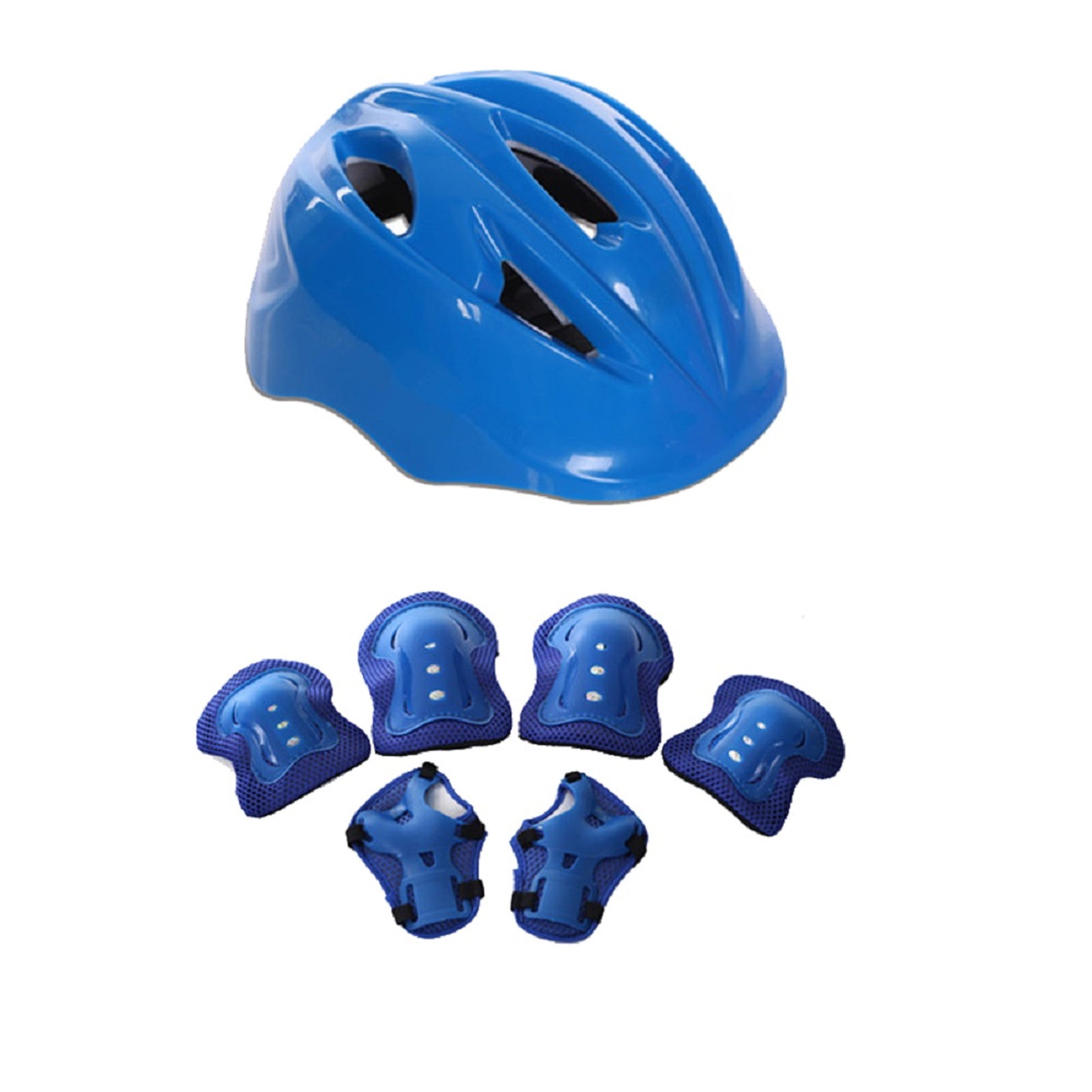 7Pcs Set Helmet Knee Elbow Child Kids Skateboard Bike Safety Protective Gear S 