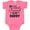 Hot Pink, variant on Inktastic My Best Friend is My Daddy with Hearts Boys or Girls Baby Bodysuit