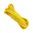 thumbnail image 1 of Parachute Rope Outdoor Camping Survival 7-cord Braided 4mm Diameter 10 Meter Parachute Cord, Yellow, 1 of 6