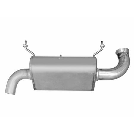 Gibson Exhaust 98019 GIB98019 15-16 POLARIS RZR XP1000 EPS CAT-BACK PERFORMANCE EXHAUST SYSTEM, DUAL SPLIT REAR STAINL