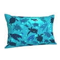 thumbnail image 2 of Disketp Pillow Covers World Turtle Day Pattern Throw Pillow Case Cushion Covers,Cushion For Bedroom,Couch,Home-16"X24", 2 of 8