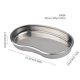 thumbnail image 2 of Bandeja De Vendaje De Limpieza Sanitaria De Acero Inoxidable Bandeja De Herramientas Quirúrgicas Inoxidable Bandeja De Desinfección Médica Resistente A La Corrosión Con Pared Inclinada Para Clínica Cateissary TO005357-03, 2 of 6