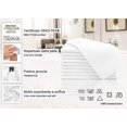 thumbnail image 2 of 10 guest towels - small soft towel 30x50 cm - washable at 95C - cotton - white - hotel quality - Oeko Tex certified, 2 of 5