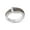 Brown, variant on Sterling Silver Black diamond Buckle Ring (1/2 CTTW)