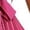 Hot Pink, variant on Ruimatai Women's Summer Dress Elegant Round Neck Sleeveless Waist Folding Casual Polyester Flowy Dress for Spring Summer Daily Wear Party Beach