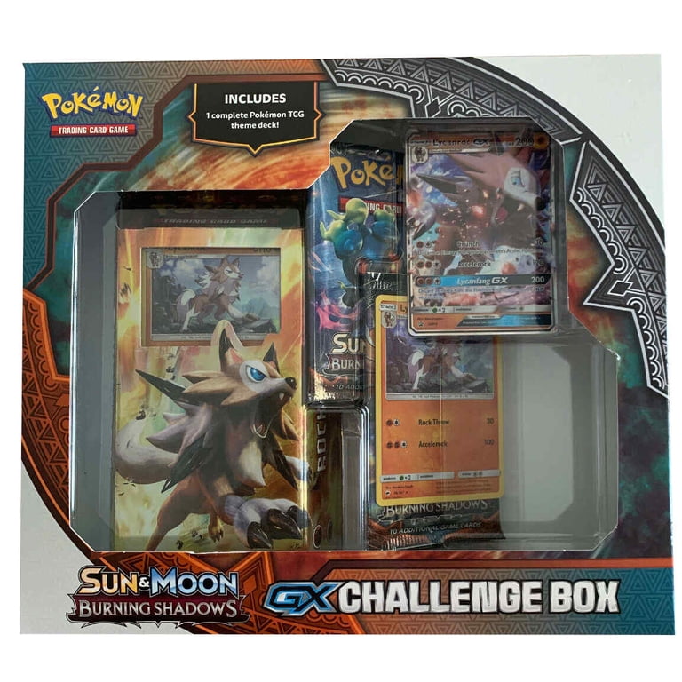 Pokemon Sun & Moon Burning Shadows GX Challenge Box- Featuring