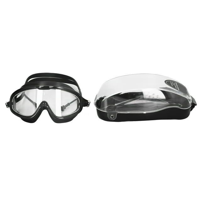 Gafas de natación Jadeshay antivaho impermeables color Negro