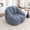 Light Gray, variant on Oufan Tufted Bean Bag Chair, Fluffy and Lazy Sofa with Memory Foam for Apartment, Living Room