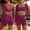 Hot Pink women's 2 piece crop top shorts set a1, variant on Women's 2 Piece Crop Top Shorts Set V Neck Long Sleeve Casual Sport Outfits Solid Basic Workout Lounge Sets Matching Tracksuits Summer Gym Clothes, Gray M