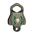 thumbnail image 2 of Polea de escalada Cola 38KN poleas giratorias individuales para cuerda Verde Gris, 2 of 7