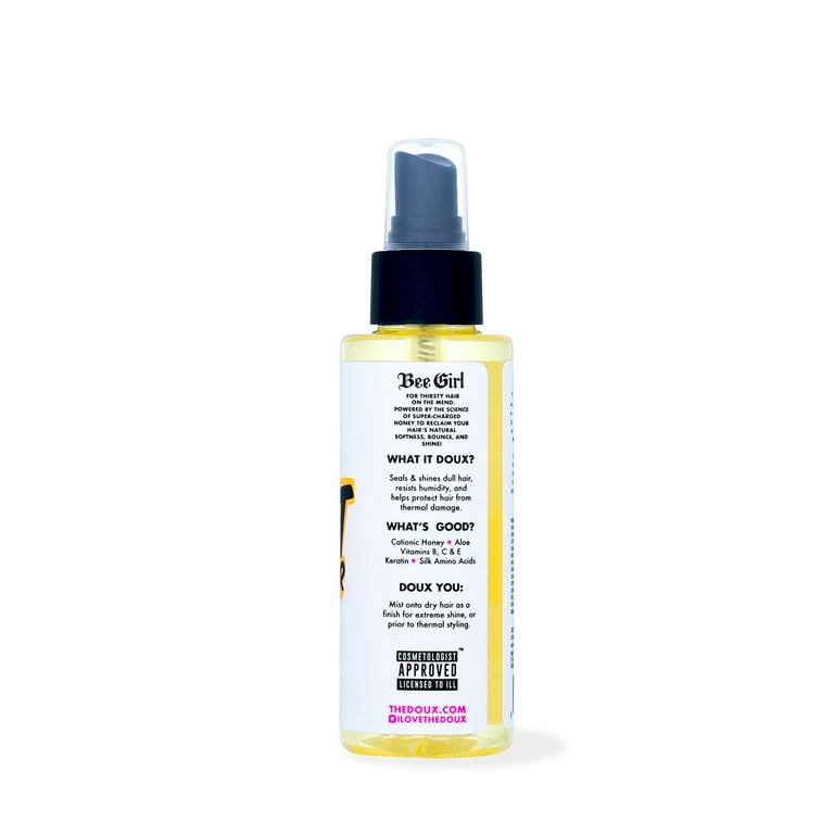 The Doux Bee-Girl Shine Mist Spray with Aloe, Honey, Moisturizing