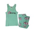 thumbnail image 1 of Pijama para Mujer Set de Camiseta y Capri Verde Tatys Fashion  7710, 1 of 1