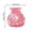 Pink, variant on Purple Money Bag Squishy Toy with Glitter and Beads, Single Piece, Translucent Purple, for all ages 8-12, Teens and Adults, Sensory Toy