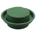 thumbnail image 1 of Mousse Florale Ronde Verte Mouillée, Décoration de Fête pour Allée de Mariage (Mousse Florale avec Bol, 24 Pcs), 1 of 7