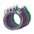 thumbnail image 1 of wonima44 USB Type c Cable, 5 Pack (6FT) Nylon Braided USB C Cables 3A Fast Charging Charger for Samsung Galaxy S9/S8 Note8/9 20 10 S21 S20 S10 Plus C Cord, 1 of 1