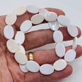 thumbnail image 2 of Rare Light Pink Oval Conch Shell Bead Strand | 18x13mm | 22 Beads |, 2 of 11
