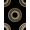 Black Gold Cream, Pattern 6, variant on ODIKA Alfombras Sparse Geometric Motif Balanced Negative Para Habitacion Stain Resistant Low Profile for Dorm Room, Small Living Apartment