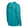 thumbnail image 3 of Men's New Era  Aqua Miami Dolphins Functional Fandom Hoodie, 3 of 5