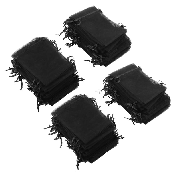 Mini Bolsas De Organza, 10x15 Cm, Elegantes, Simples, Transparentes, Bolsas De Organza Transparente Para Decoración De Fiestas, Bodas, Joyas