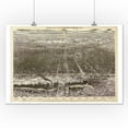 thumbnail image 1 of Philadelphia, Pennsylvania - Panoramic Map (12x18 Art Print, Wall Decor Travel Poster), 1 of 1