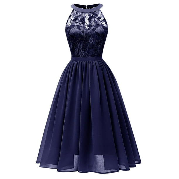 Lace retro cheap party dress