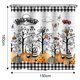 thumbnail image 2 of Juego de cortinas de ducha vintage de Halloween con 12 ganchos, cortina de ducha espeluznante, decoración de cortina de baño de Halloween, cortinas de ducha de Halloween para baño, 2 of 5