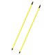 thumbnail image 4 of Palos de alineación de golf perfecl con tubo de almacenamiento color Amarillo, 4 of 8