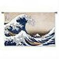 thumbnail image 2 of Fine Art Tapestries Great Wave At Kanagawa Wall Tapestry, 2 of 2