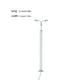 thumbnail image 5 of Bearachild Modelo de lámpara de vía férrea, musgo, micropaisaje, exterior, tamaño pequeño, LED, poste de luz de Metal, patios, jardín, patio de Artesanía Gris (luz cálida) Bearachild HA064535-04, 5 of 6