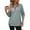 246#Green, variant on Womens Long Sleeve T-Shirts V Neck Quarter Zip Solid Color Lightweight Pullover Tops Casual Loose Fashion Outfits Green M