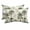 Green,Olive,Cream, variant on Green Palm Trees Outdoor Pillows for Chaise Lounge Chair Beach Headrest Pillow Set of 2 Waterproof Lumbar Pillows with Insert&Adjustable Strap Summer Tropical Plants Banana Beige Pool Pillow 12"x20"