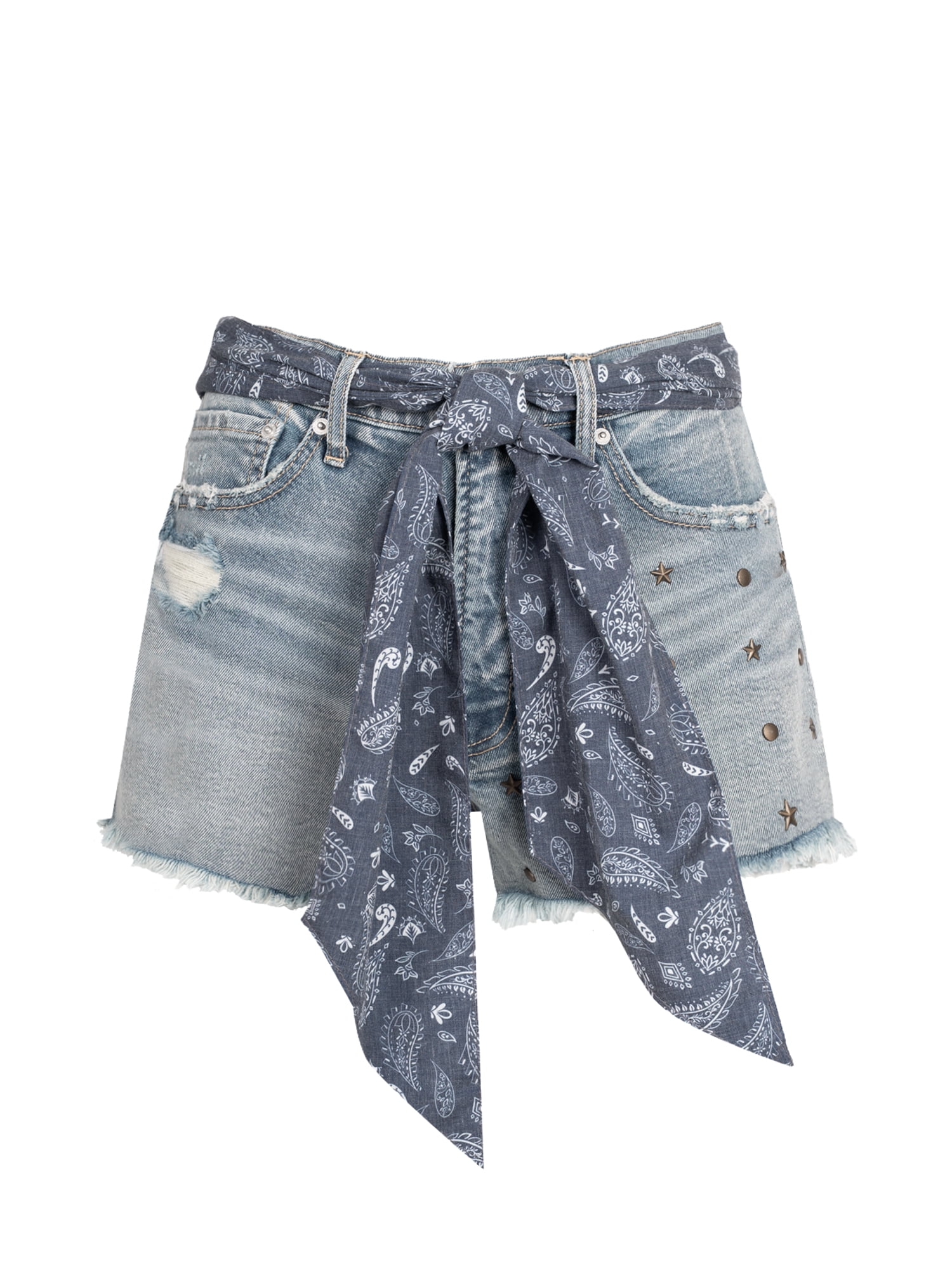 Jessica Simpson Women's High Rise Scarf Short, Sizes 2-16