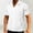 X009-White, variant on Goodtrade8 Mens Short Sleeve Shirts Zipper Pullover Summer with Pocket T Shirts for Men Hooded