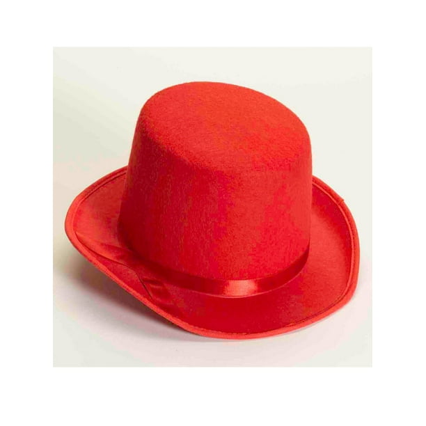 Red Top Hat Halloween Costume Accessory
