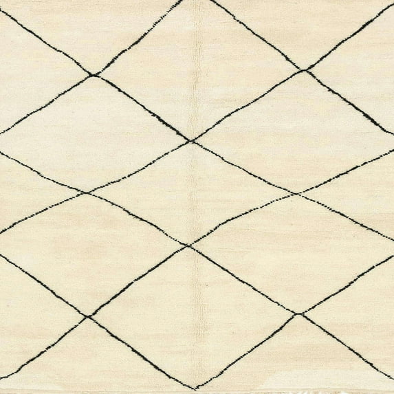 Ahgly Company Machine Washable Indoor Square Abstract Khaki Gold Area Rugs, 6' Square