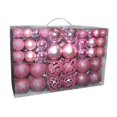 thumbnail image 1 of Bolas de Navidad Yuyangstore Inastillables 3 cm 4 cm 6 cm Rosado, 1 of 8