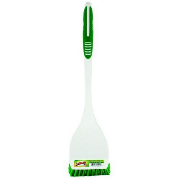 Utility Brush,Long Handle,PET Brstls (Pack of 5)