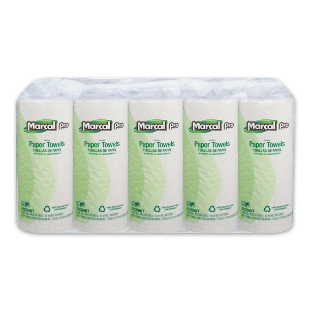 Marcal Pro Paper Towels, 2Ply, 70 Sheets Per Roll, 15 Individually