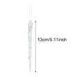 thumbnail image 3 of Lyqzj 12Pcs Christmas Clear Crystal Twisted Icicle for Winter Party Wedding Decoration, 3 of 9