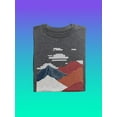 thumbnail image 3 of Colorful Mountains T-Shirt Men -Smartprints Designs, Male Medium, 3 of 4